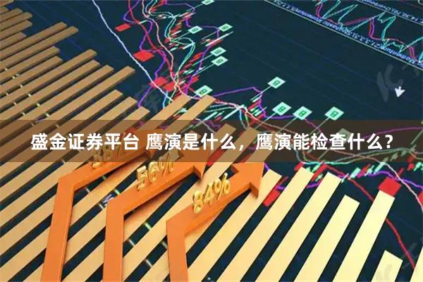 盛金证券平台 鹰演是什么，鹰演能检查什么？