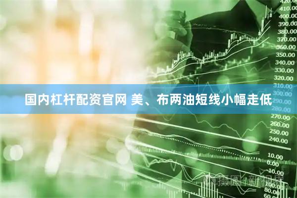 国内杠杆配资官网 美、布两油短线小幅走低