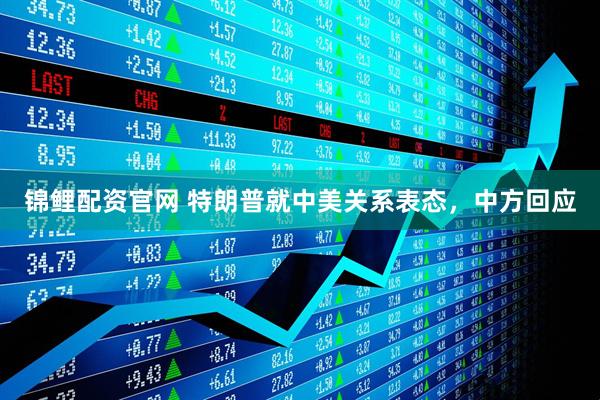 锦鲤配资官网 特朗普就中美关系表态，中方回应