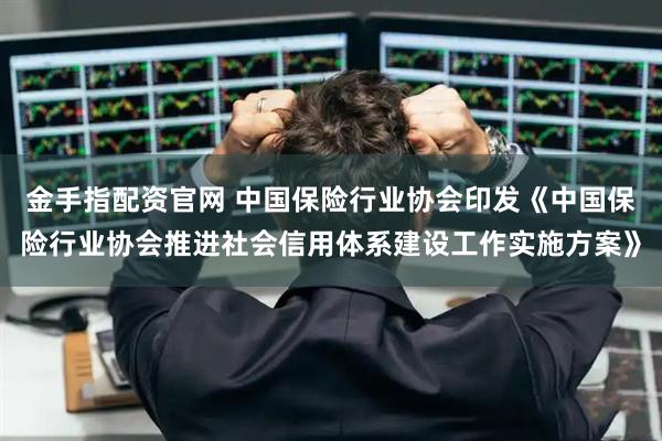 金手指配资官网 中国保险行业协会印发《中国保险行业协会推进社会信用体系建设工作实施方案》